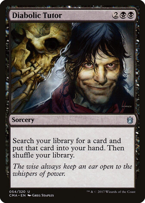 Diabolic Tutor - Magic: The Gathering