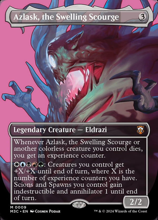 Azlask, the Swelling Scourge (Borderless) - Magic: The Gathering