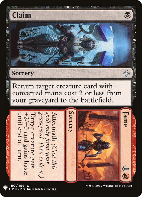 Claim // Fame - Magic: The Gathering