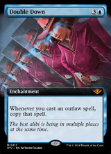 Double Down (Extended Art) - Magic: The Gathering