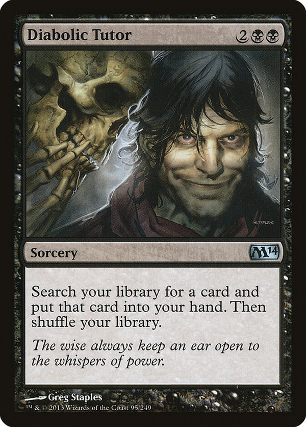 Diabolic Tutor - Magic: The Gathering