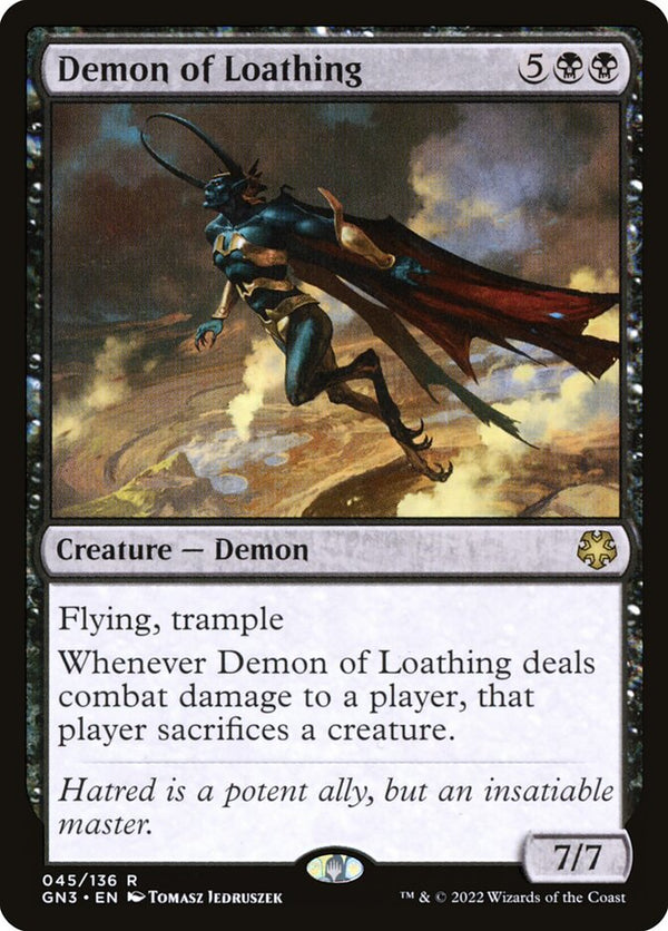 Demon of Loathing - Magic: The Gathering