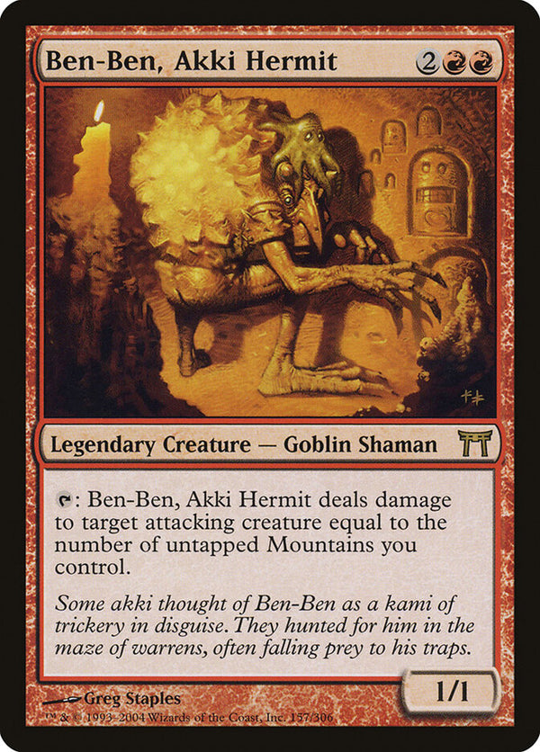 Ben-Ben, Akki Hermit - Magic: The Gathering