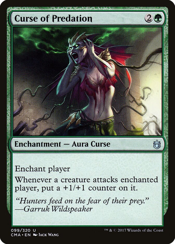 Curse of Predation - Magic: The Gathering