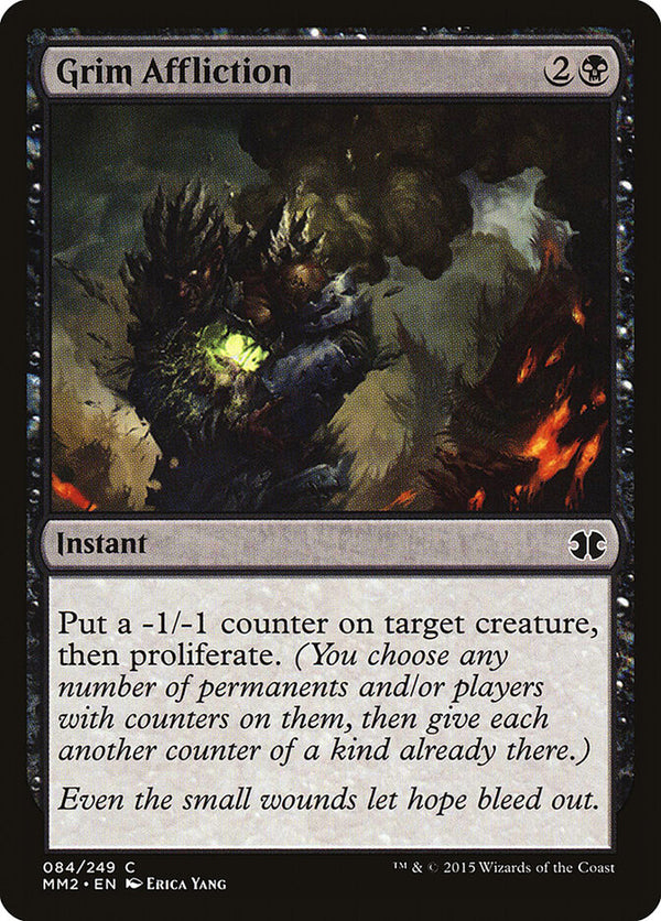 Grim Affliction - Magic: The Gathering