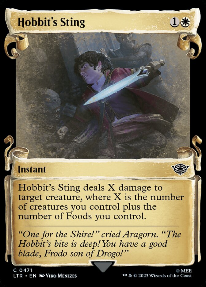 Hobbit's Sting (Showcase Scrolls)