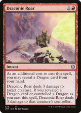 Draconic Roar - Magic: The Gathering