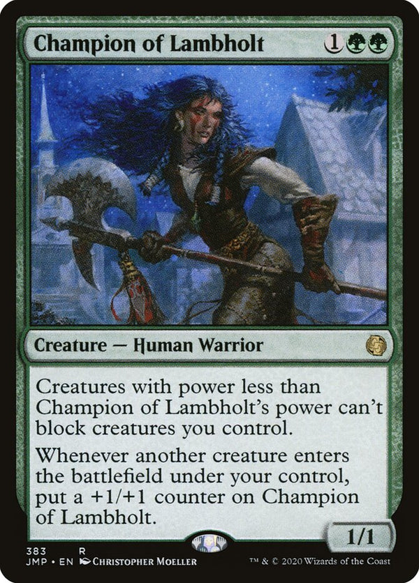 Champion of Lambholt - Magic: The Gathering