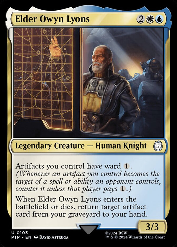 Elder Owyn Lyons - Magic: The Gathering