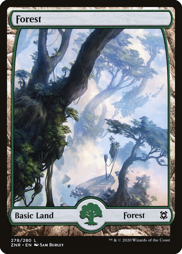 Forest (278) - Full Art - Magic: The Gathering