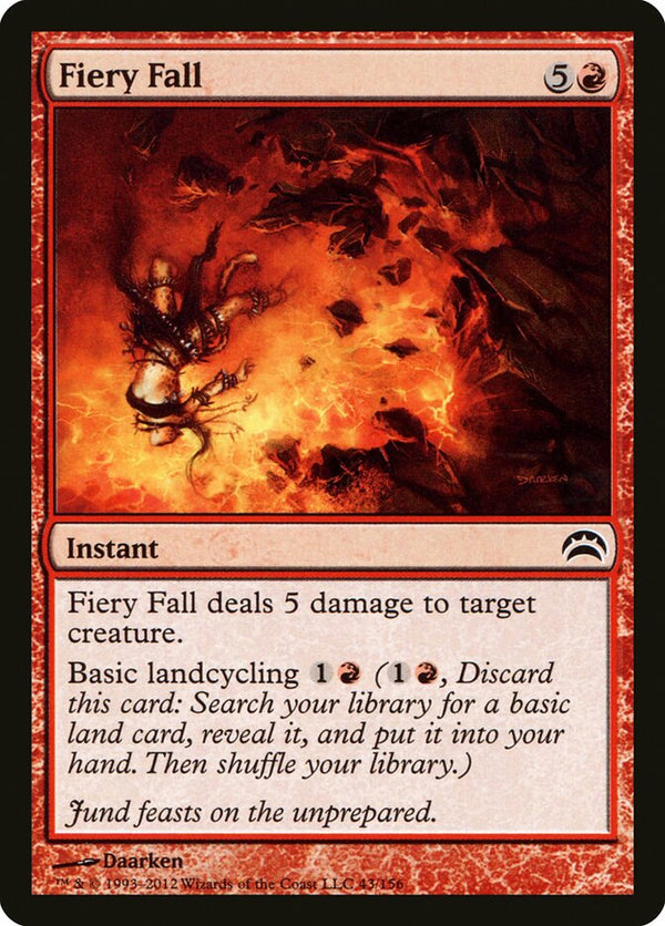 Fiery Fall - Magic: The Gathering