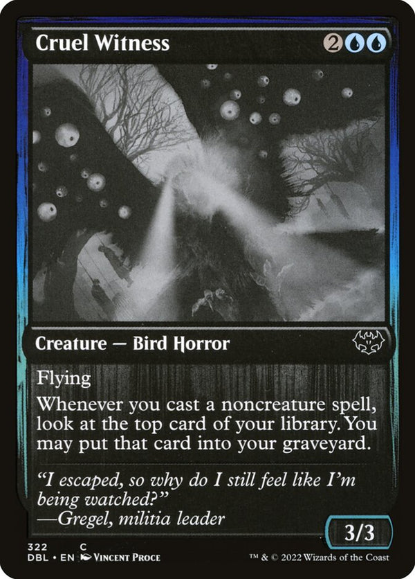 Cruel Witness - Magic: The Gathering