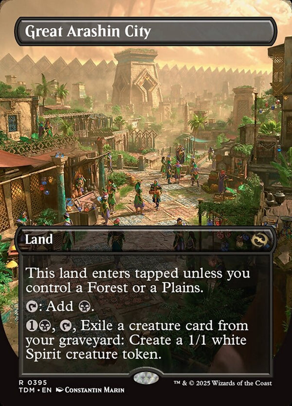Great Arashin City (Borderless) - Magic: The Gathering