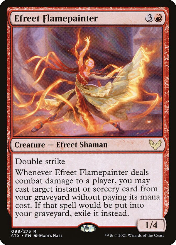 Efreet Flamepainter - Magic: The Gathering