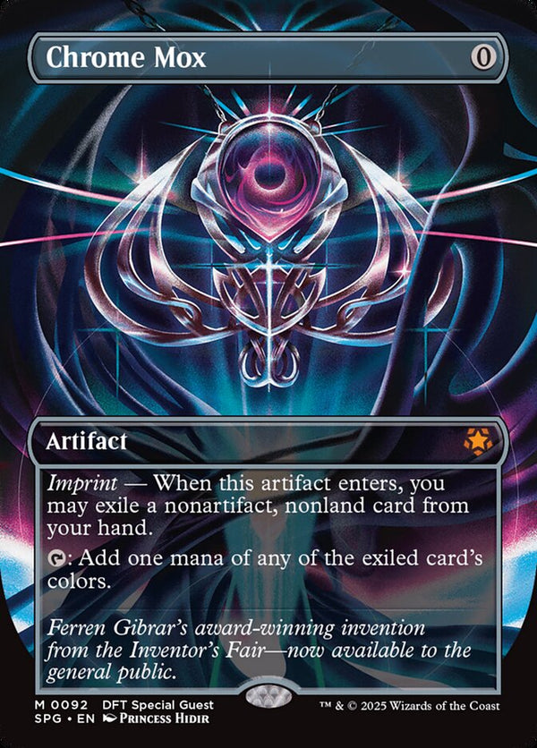 Chrome Mox (Borderless) - Magic: The Gathering