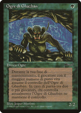 Ghazban Ogre (Italian) "Ogre di Ghazban" - Magic: The Gathering