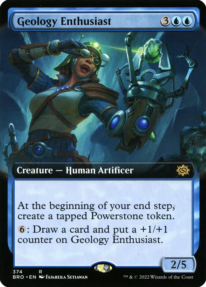 Geology Enthusiast (Extended Art)