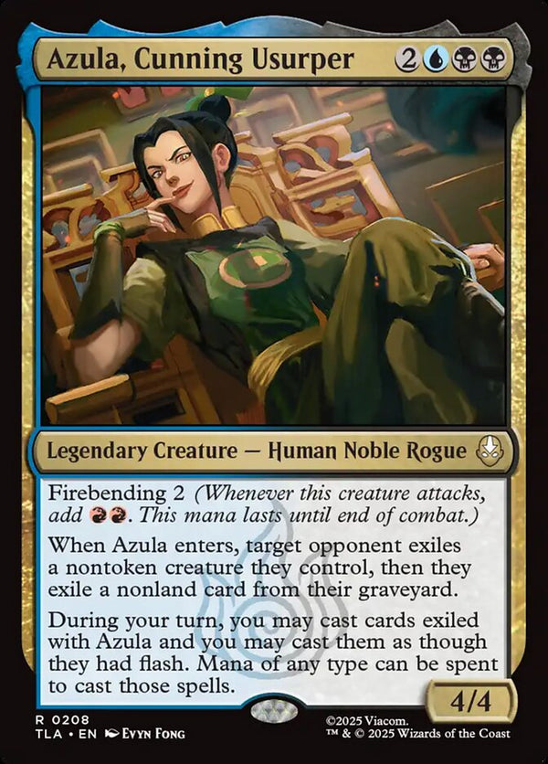 Azula, Cunning Usurper - Magic: The Gathering