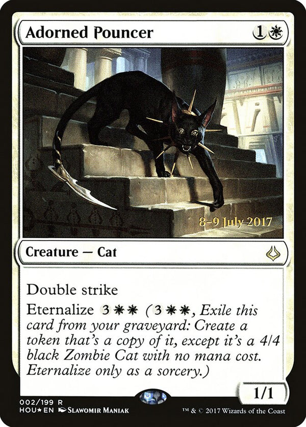 Adorned Pouncer - Magic: The Gathering
