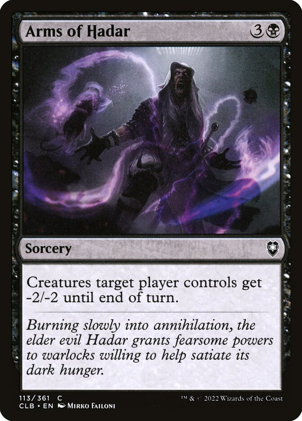 Arms of Hadar - Magic: The Gathering