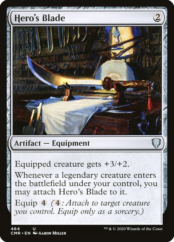 Hero's Blade (464) - Magic: The Gathering