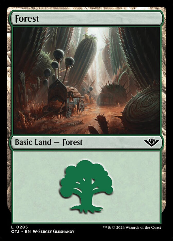 Forest (0285) - Magic: The Gathering