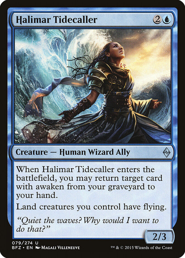 Halimar Tidecaller - Magic: The Gathering