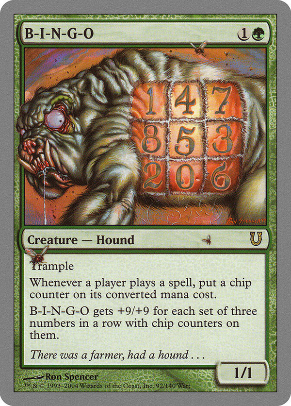 B-I-N-G-O - Magic: The Gathering