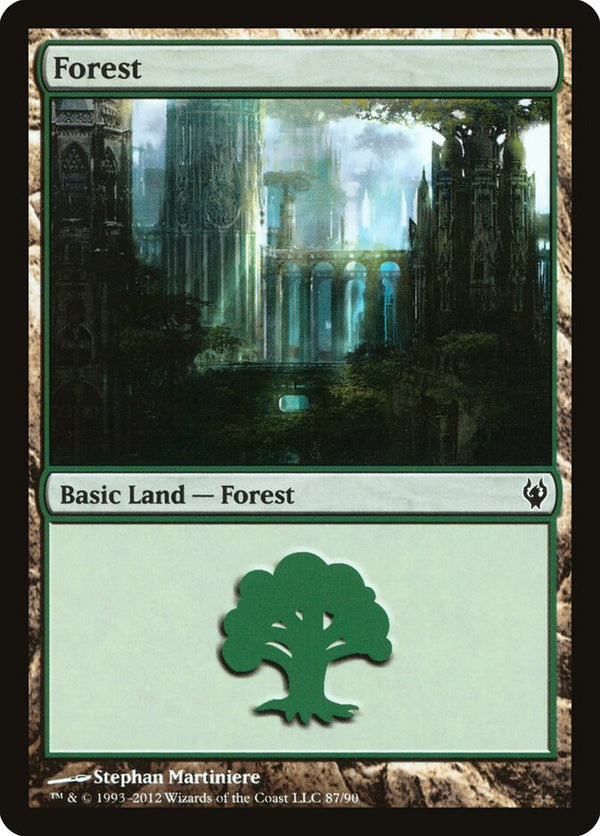 Forest (87) - Magic: The Gathering
