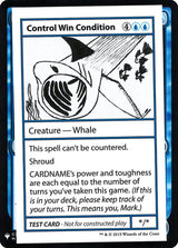 Control Win Condition - Magic: The Gathering