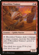 Bloodshot Trainee - Magic: The Gathering