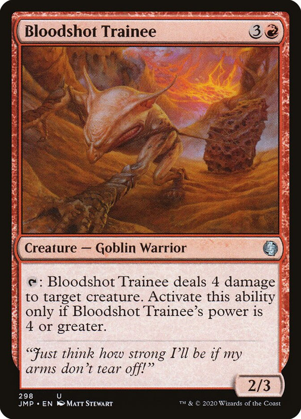 Bloodshot Trainee - Magic: The Gathering
