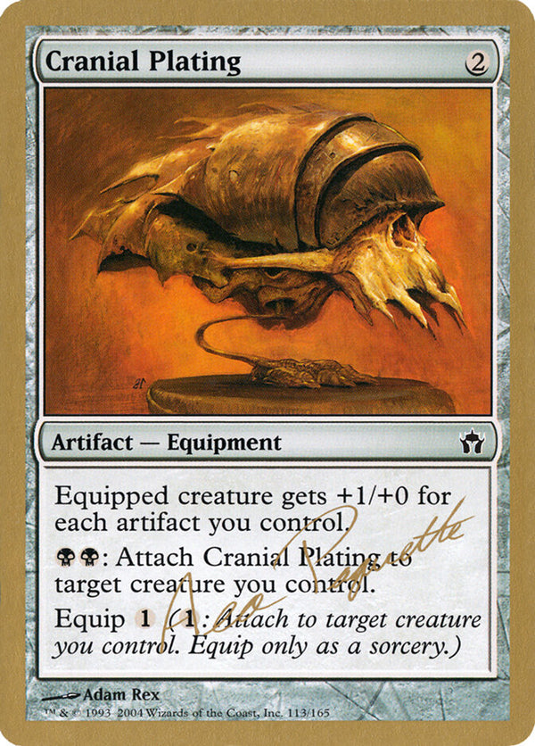 Cranial Plating - 2004 Aeo Paquette (MRD) - Magic: The Gathering