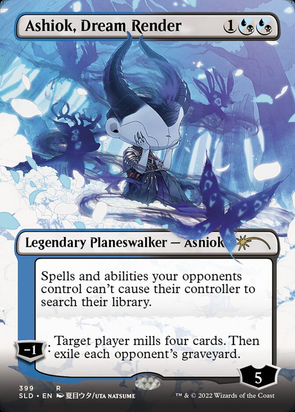 Ashiok, Dream Render (Borderless) - Magic: The Gathering