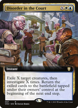 Disorder in the Court (Extended Art) - Magic: The Gathering