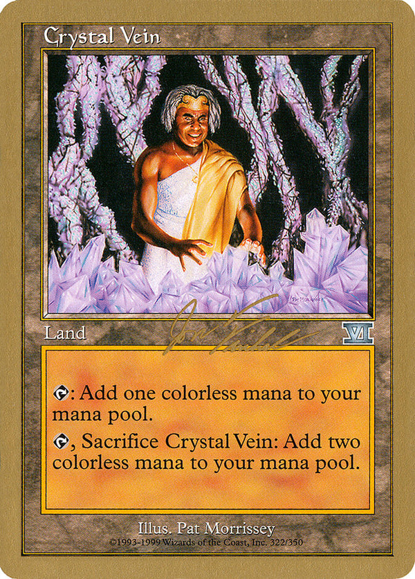 Crystal Vein - 2000 Jon Finkel (6ED) - Magic: The Gathering