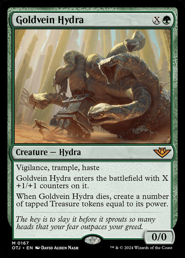 Goldvein Hydra - Magic: The Gathering
