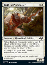 Faithful Pikemaster - Magic: The Gathering