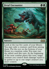 Feral Encounter - Magic: The Gathering