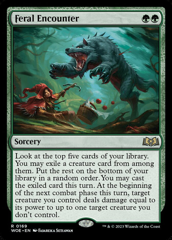 Feral Encounter - Magic: The Gathering