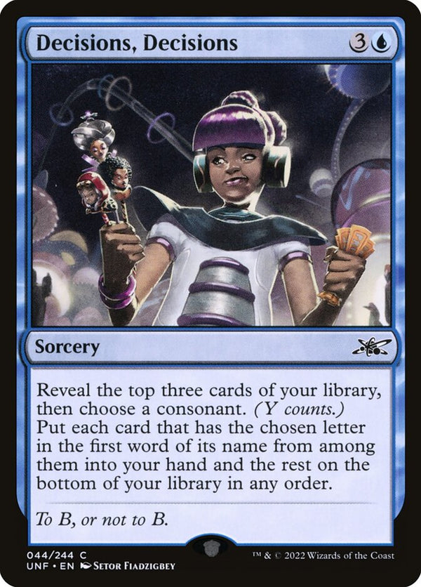 Decisions, Decisions - Magic: The Gathering