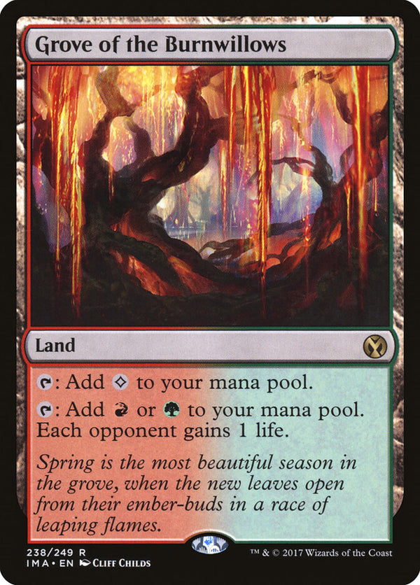 Grove of the Burnwillows - Magic: The Gathering