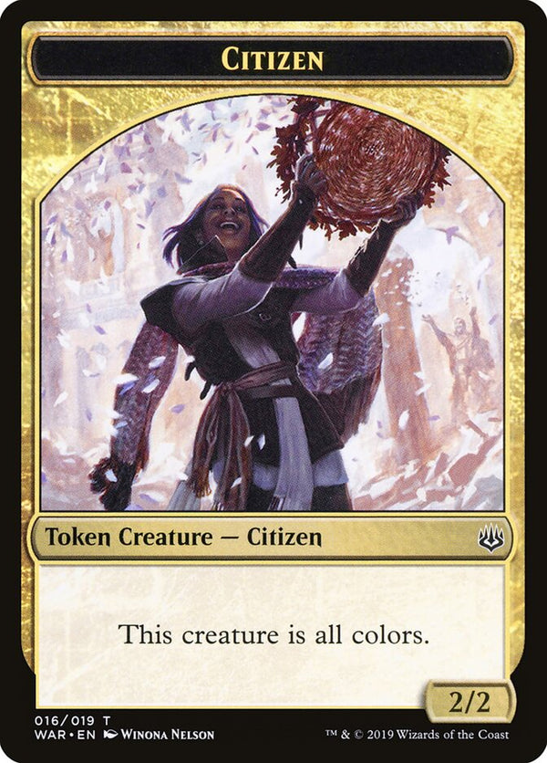Citizen Token - Magic: The Gathering