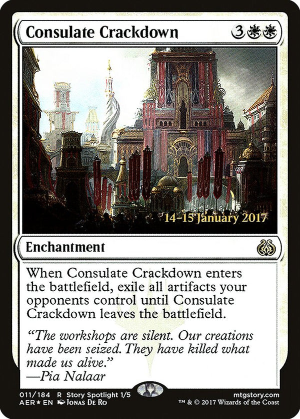 Consulate Crackdown - Magic: The Gathering