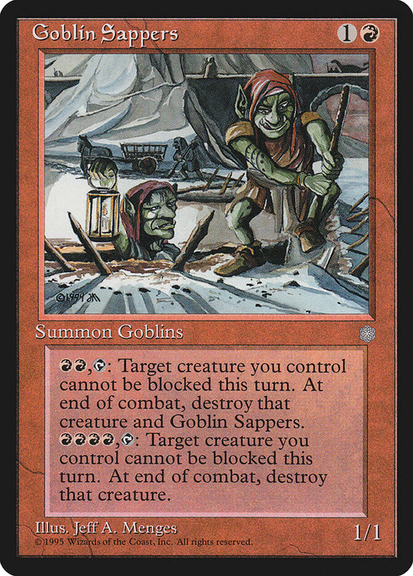 Goblin Sappers - Magic: The Gathering