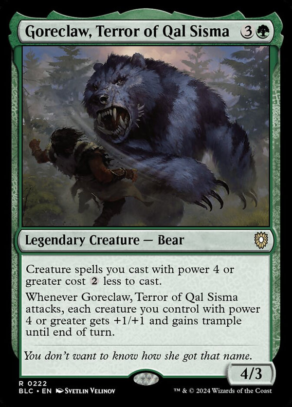 Goreclaw, Terror of Qal Sisma - Magic: The Gathering