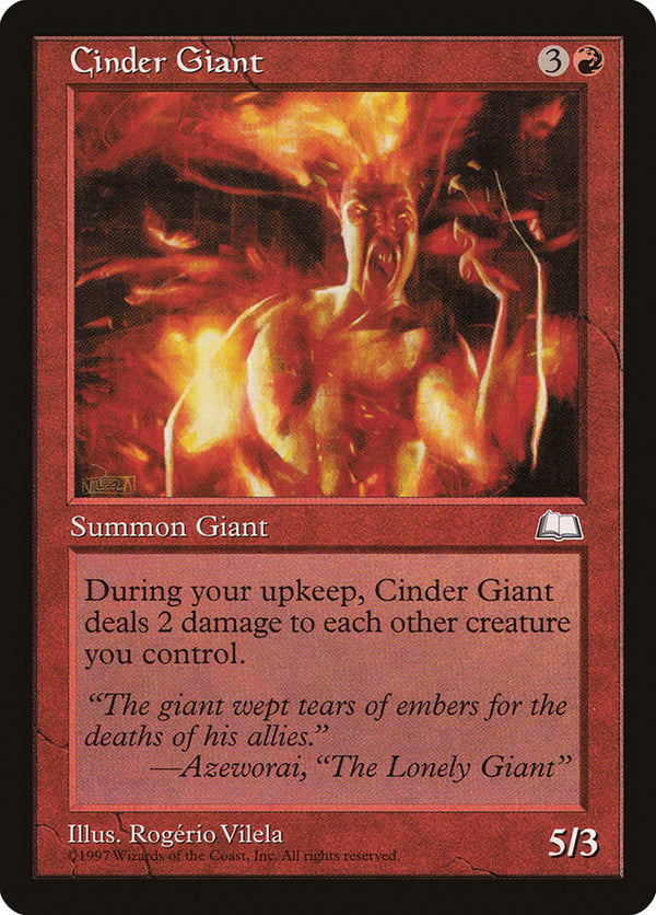 Cinder Giant - Magic: The Gathering