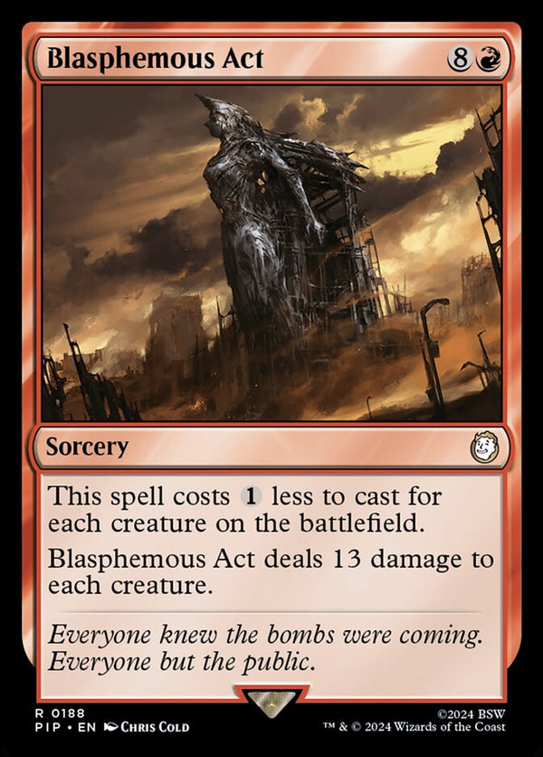 Blasphemous Act - Magic: The Gathering