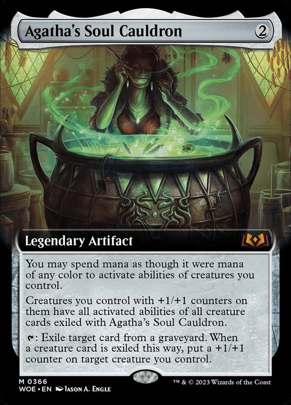 Agatha's Soul Cauldron (Extended Art) - Magic: The Gathering