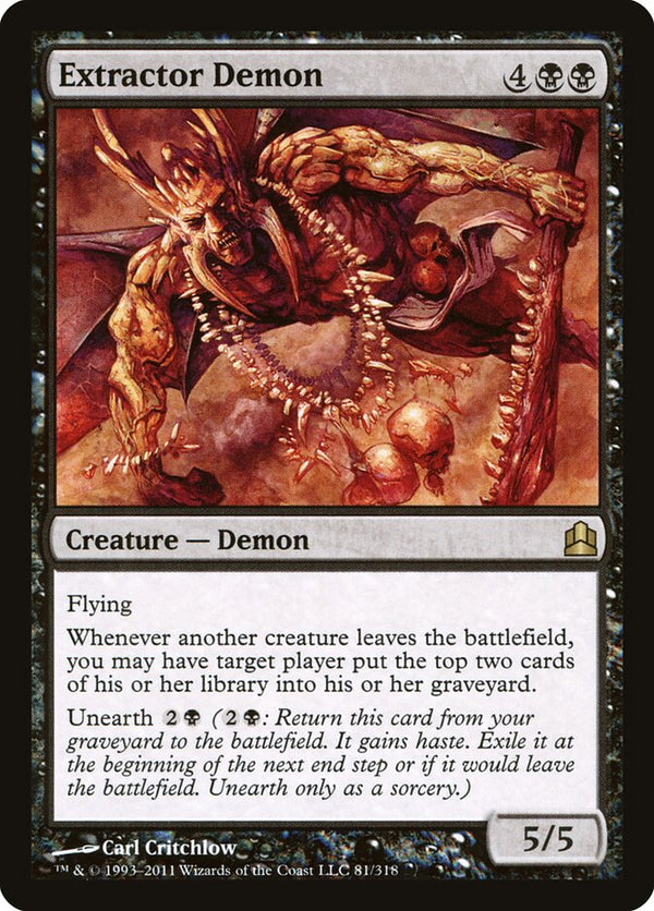 Extractor Demon - Magic: The Gathering